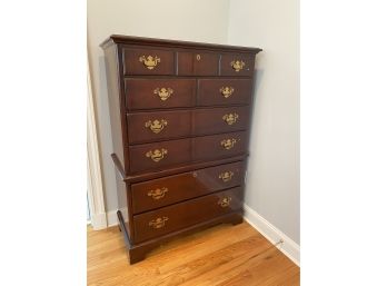 Vintage Drexel Chest Of Drawers W Chippendale Style Drawer Pulls