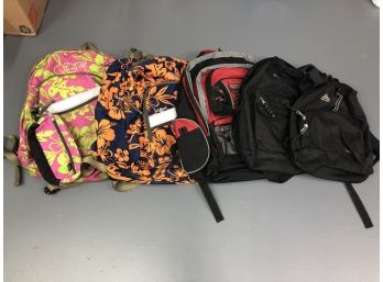 Various Backpacks Including Two L. L. Bean