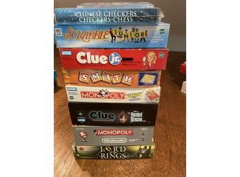 Collection Of Board Games