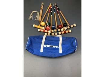 Sportcraft Croquet Set W Storage Bag