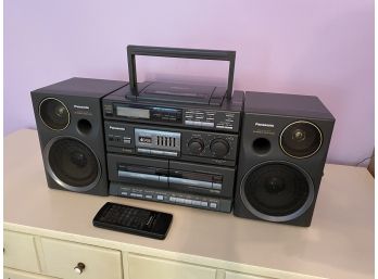 Panasonic Portable CD And Cassette Player