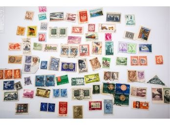 Large Collection Of International Used Stamps