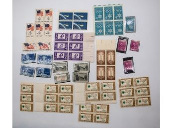 United States 4 Cent Never Used Stamps