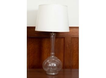 Clear Glass Lamp