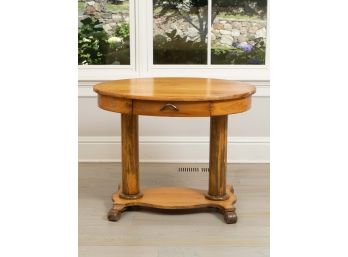 Antique Pine Accent Table