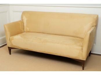 Tan Microfiber Sofa