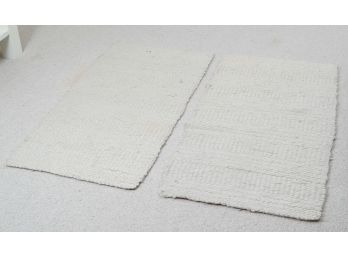 Pair Of Wool Small Rugs