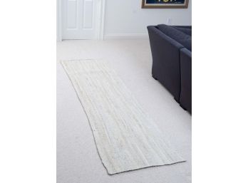 Natura/nuLoom Cream Jute Runner