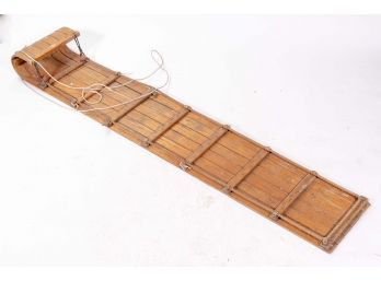 Antique 8' Toboggan