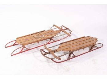 Flexible Flyer & Speedway Vintage Sleds