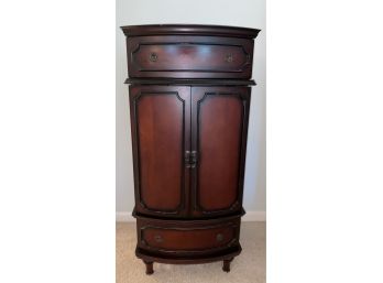 Mahogany Standing Jewelry Box