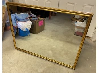 Large Heavy Framed Mirror, Quality Glass