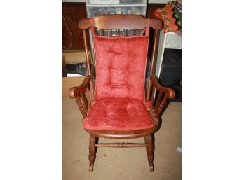 Vintage Maple Rocking Chair