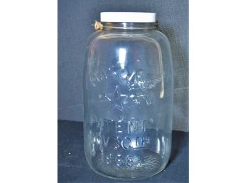 Nice Large Vintage Mason Jar - Mason's Patent Nov. 30th 1858