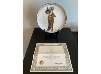 Art Deco 'Athena' Of House Of Erte , Issued By Franklin Mint.