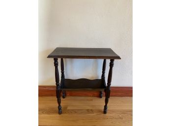 Dark Vintage Side Table.