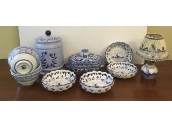 Vintage Blue & White Porcelains