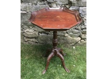 Brescia Furn, Co. Octagon Pie Shaped Table