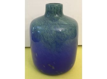 Contemporary Style Blue & Green Vase