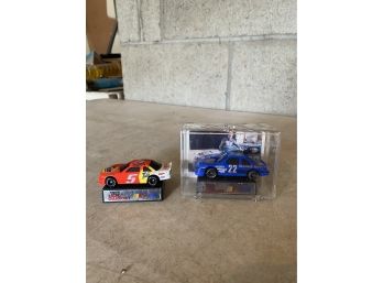 Set Of 2 Diecast Nascar Cars