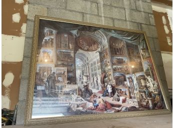 Huge Framed Italian Print