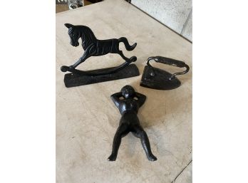 Cast Iron Mantle Decorations