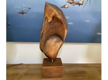 Abstract Wood Sculpture