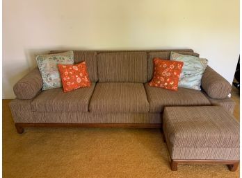 Mid-Century Couch W/ Ottoman