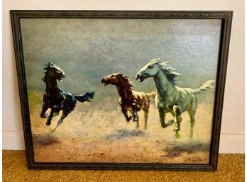 Signed Wall Art - HORSES