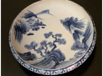 Blue And White Decorative Bowl