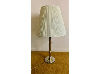 Two Tone Brass Lamp