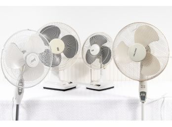 Lot Of Four Oscillating Fans