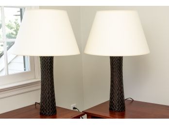 Pair Of Contemporary Table Lamps