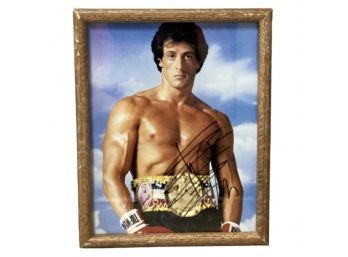 Rocky/Sylvester Stallion Autographed Photo