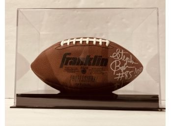 Stephen Baker (The Touchdown Maker) Autographed Football