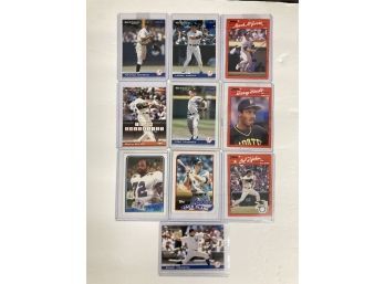 Baseball Card Lot Including Barry Bonds