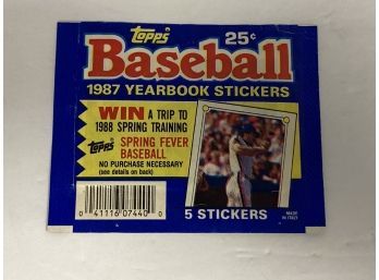 Topps Baseball Stickers