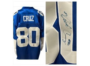 NY Giants - Victor Cruz #80 Autographed Jersey