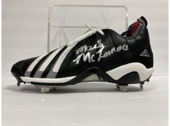 Marc McLemore Autographed Cleats