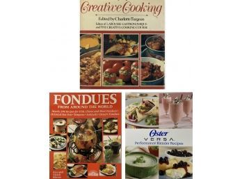 Trio Of Cookbooks