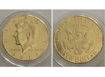 2014 JFK Gold Half Dollar