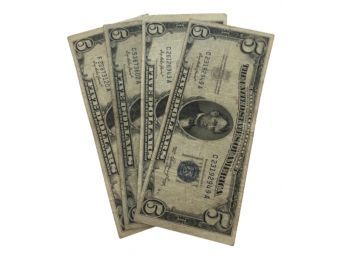 4 - $5 Silver Certificates