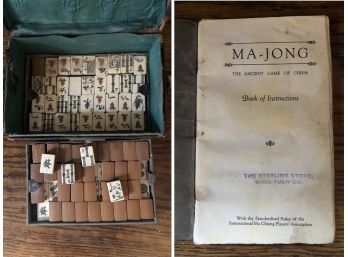 Antique 1923 'Ma-Jong' Set