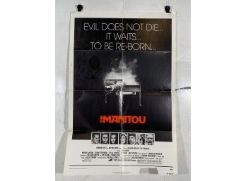 The Manitou 1978 Vintage Folded One Sheet Movie Poster