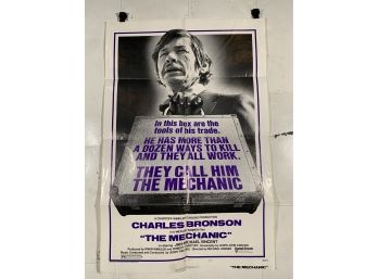 The Mechanic Vintage Folded One Sheet Movie Poster