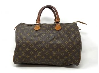 Certified Authentic Iconic Louis Vuitton Speedy Bag