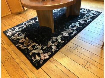 Nourison Julian Black Area Rug - 100 Percent Wool