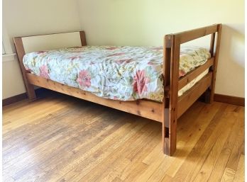 Solid Wood Twin Bed