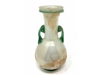 Wonderful Handblown Two-handled Vase