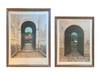 Two Limited Edition Framed Prints Of  Archways